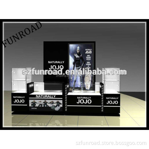 Wooden display counter and showcase design for watch/watch display cabinets
